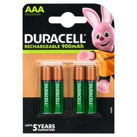 DURACELL AAA-BATTERIEN, KAPAZITÄT 850 mAh, 4 STK - Biolaboratorium