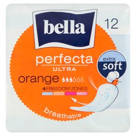 BELLA PERFECTA ULTRA ORANGE Damenbinden 12 STK - Biolaboratorium