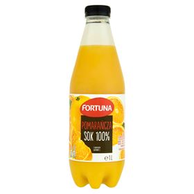 FORTUNA 100 % ORANGENSAFT 1 L 6 STÜCK PET - Biolaboratorium