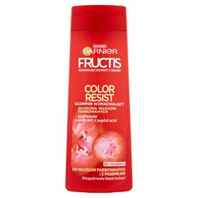 GARNIER FRUCTIS COLOR RESIST STÄRKENDES SHAMPOO FÜR FARBIGES UND HAARHAAR 400 ML - Biolaboratorium