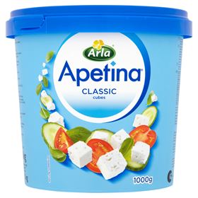 APETINA KLASSISCHER KÄSE IN WÜRFELN 1000 G - Biolaboratorium