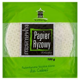 HOUSE OF ASIA REISPAPIER RUND 100G - Biolaboratorium