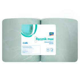 ARO MAXI HANDTUCH GRÜN RECYCLING 4 STÜCK - Biolaboratorium