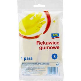 ARO GUMMIHANDSCHUHE GRÖSSE S 5 STK - Biolaboratorium