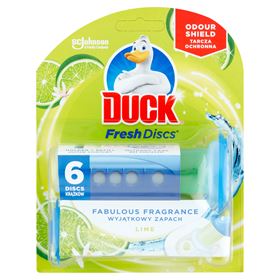 DUCK FRESH DISCS LIME TOILET GEL DISK 36 ML - Biolaboratorium
