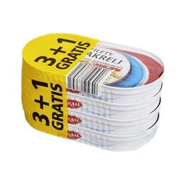 GRAAL-MAKREEL-FILETS IN TOMATENSAUCE MEGA PAKA 170 G 4 STÜCK - Biolaboratorium