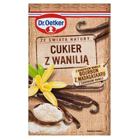 DR.OETKER AUS DER WELT DER NATUR ZUCKER UND VANILLE 12 G - Biolaboratorium