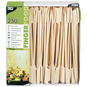 FINGERFOOD GOLFSTICKS 18 CM 250 STÜCK - Biolaboratorium
