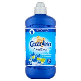 COCCOLINO CREATIONS PASSIONSBLUME & BERGAMOTTE WEICHSPÜLER KONZENTRAT 1,45 L (58 WAGEN) - Biolaboratorium