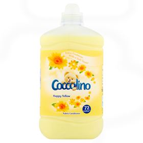 COCCOLINO HAPPY YELLOW WEICHSPÜLER KONZENTRAT 1,8 L (72 WASCHWÄSCHE) - Biolaboratorium