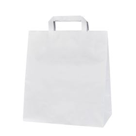 HORECA POLAND GRIFFTASCHE WEISS 26 CM X 14 CM X 29 CM - Biolaboratorium
