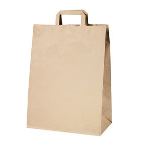 HORECA POLAND PAPIERTÜTE MIT GRIFF BRAUN 32 X 16 X 42 CM 25 ST - Biolaboratorium