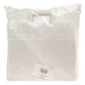 HORECA POLEN TASCHE MIT GRIFF WEISS 32 X 20 X 25 CM - Biolaboratorium