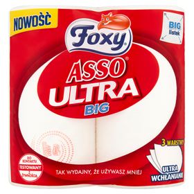 FOXY ASSO ULTRA KÜCHENTUCH 2 ROLLEN - Biolaboratorium
