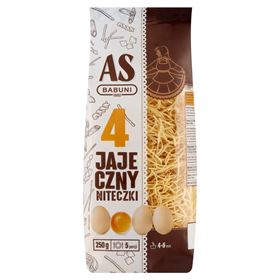 AS OMA LUBLIN PASTA 4 EIERFÄDEN 250 G - Biolaboratorium