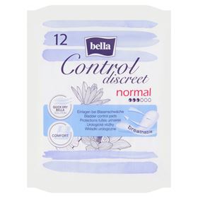 BELLA CONTROL DISCREET NORMAL UROLOGISCHE PADS 12 ST - Biolaboratorium