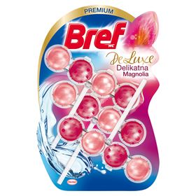 BREF WC DELUXE WC-ANHÄNGER ZARTE MAGNOLIE 50 G 3 STÜCK - Biolaboratorium