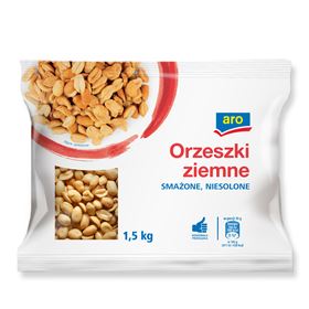 ARO GEBRATENE ERDNÜSSE, UNSALZ 1,5 KG - Biolaboratorium