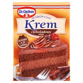 DR.OETKER KUCHENCREME SCHOKOLADENGESCHMACK 140 G - Biolaboratorium