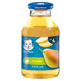 GERBER 100 % BIRNENSAFT NACH 4 MONATEN 200 ML - Biolaboratorium