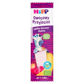HIPP BIO FRUIT FRIEND FRUCHTRIEGEL FÜR KLEINE KINDER AB 1 JAHR ÄPFEL-BANANEN-HIMBEER 23 G - Biolaboratorium