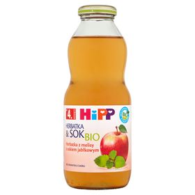 HIPP BIO-TEE & BIO-MELISSENSAFT MIT APFELSAFT NACH DEM 4. MONAT 0,5 L - Biolaboratorium
