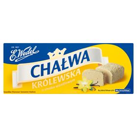 E.WEDEL ROYAL HALWA MIT VANILLEGESCHMACK 250 G - Biolaboratorium