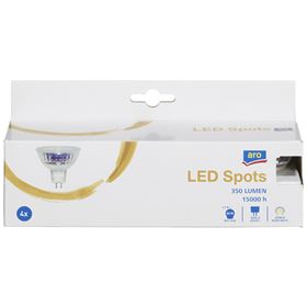 ARO LED-STRAHLER GU5.3 4,5W12V 350LM 2700K 4 STÜCK - Biolaboratorium