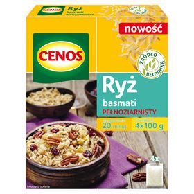CENOS BASMATI REIS 4X100G - Biolaboratorium