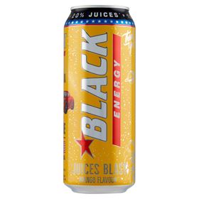 BLACK ENERGY ULTRA MANGO CARBON ENERGY DRINK 500 ML - Biolaboratorium