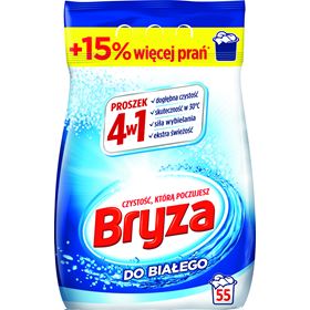 BRYZA WEISSES WASCHPULVER 4IN1 55 WASH 3,575 KG - Biolaboratorium