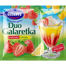 GELLWE JELLY DUO ERDBEERE-ZITRONE 75 G - Biolaboratorium