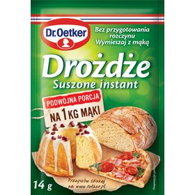 DR.OETKER GETROCKNETE HEFE 14G - Biolaboratorium