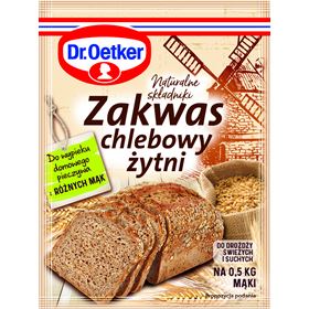 DR.OETKER SAUERTROCKENES ROGGENBROT 15 G - Biolaboratorium
