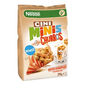 CINI MINIS CHURROS FRÜHSTÜCKSCEREALIEN 210G - Biolaboratorium