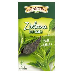 BIG-ACTIVE PURE GREEN LEAF GREEN TEE 100 G - Biolaboratorium
