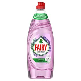 FAIRY NATURALS SPÜLFLÜSSIGKEIT MIT 100 % NATÜRLICHEM LAVENDEL- UND ROSMARIN-DUFT 650 ML - Biolaboratorium