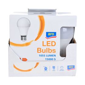 ARO LED-BIRNE A60 STD 9,5 W E27 2 STÜCK - Biolaboratorium