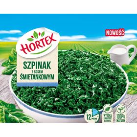 HORTEX-SPINAT MIT CREMESAUCE 400 G - Biolaboratorium