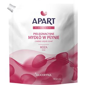 APART FLORAL FLÜSSIGSEIFE ERFRISCHEND, ROSE, 900 ML - Biolaboratorium