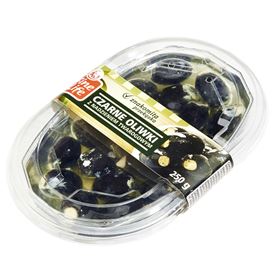 FINE LIFE SCHWARZE OLIVEN GEFÜLLT MIT CREME 230 G - Biolaboratorium