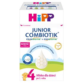 HIPP JUNIOR COMBIOTIK 4 MILCH FÜR KINDER AB 2 JAHREN 550 G - Biolaboratorium