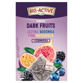 BIG-ACTIVE DUNKLE FRUITS TEE 45 G (20 X 2,25 G) 10 STÜCK - Biolaboratorium