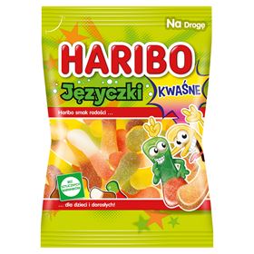 HARIBO RÖHREN FRUCHTGESCHMACK SAURE GUMMIS 85 G 30 STÜCK - Biolaboratorium