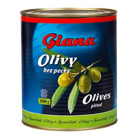 GIANA PILLED GRÜNE OLIVEN 3 KG - Biolaboratorium