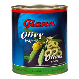 GIANA SCHEIBEN GRÜNE OLIVEN 3 KG - Biolaboratorium