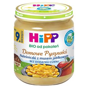HIPP BIO NACH 9 MONATEN PFANNKUCHEN MIT APFELMOUSSE 200 G - Biolaboratorium