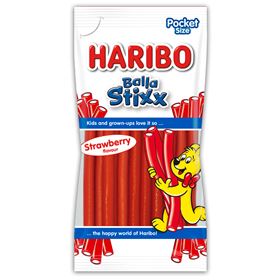HARIBO BALLA STIXX ERDBEERFRUCHTGUMMIES 170 G - Biolaboratorium