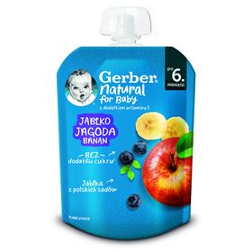 GERBER DESERK APFELBEERE BANANE 80 G - Biolaboratorium