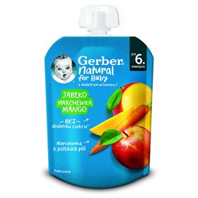 GERBER DESERK APFEL MANGO KAROTTE 80 G - Biolaboratorium